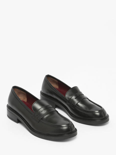 Slippers Uit Leder Aliwell Zwart women A3226 ander zicht 1